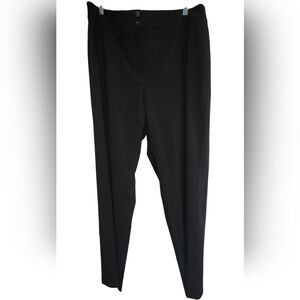Calvin Klein traditional dress pants like new black size 14.